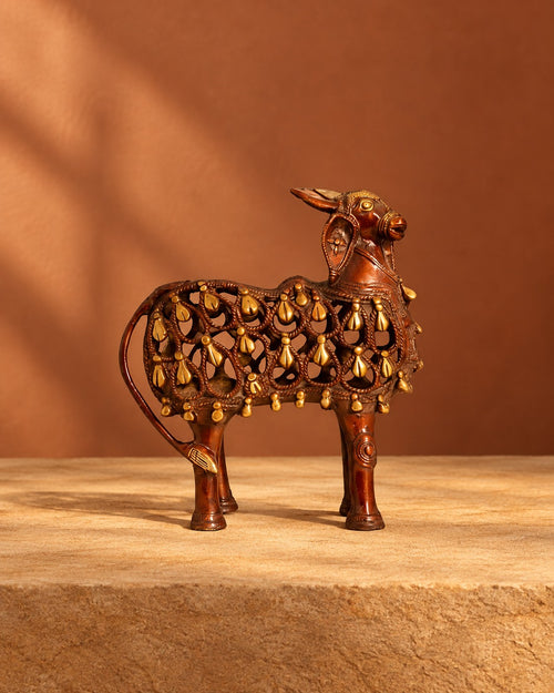 Styled photograph of the handcrafted home décor piece