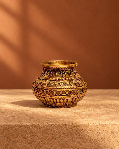 Styled photograph of the handcrafted home décor piece