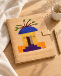 Styled photograph of the handmade file folder