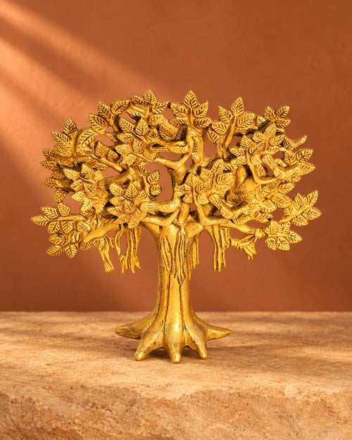 Styled photograph of the handcrafted décor piece