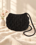 Styled photograph of the handcrafted bag