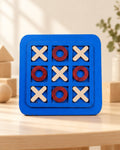 Styled photograph of the handcrafted wooden toy